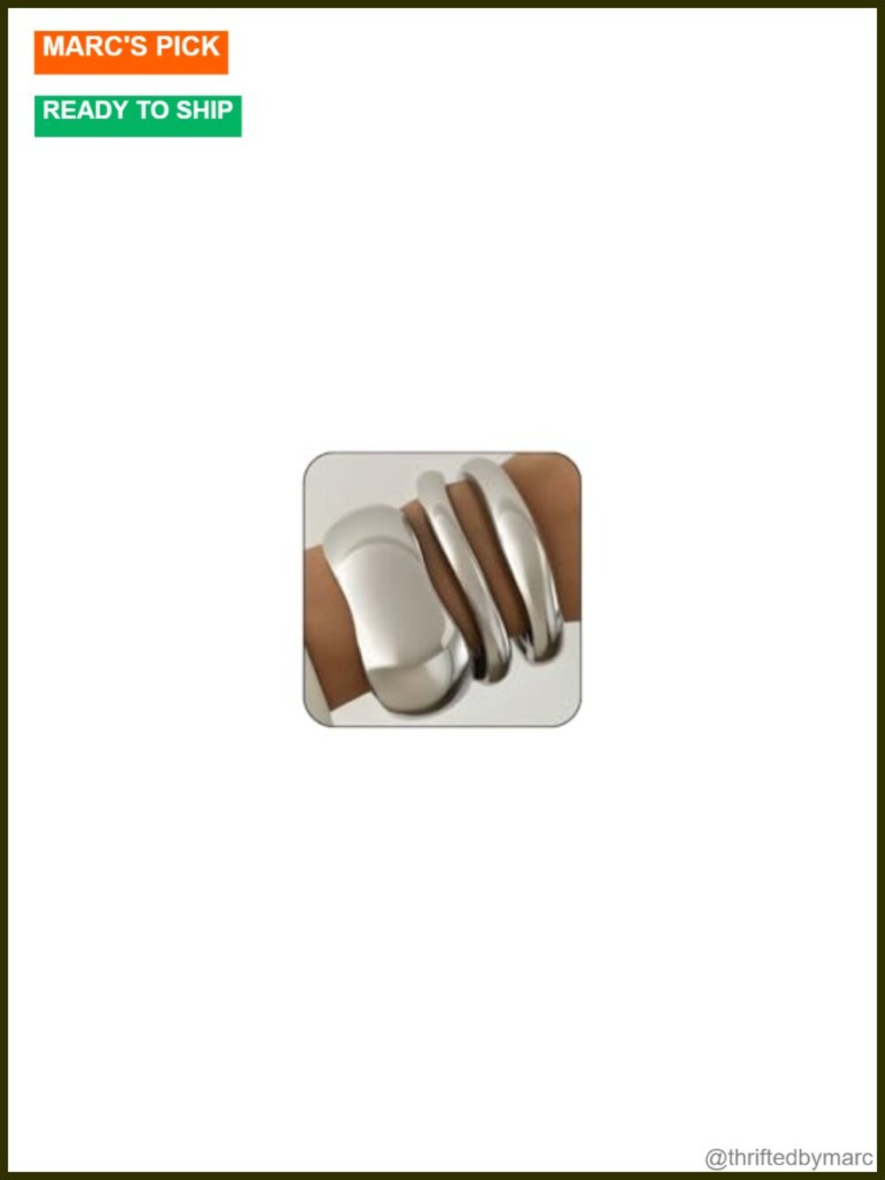 Chunky Gold Plated Bangle Bracelets Women Spring Hinged Stackable Set